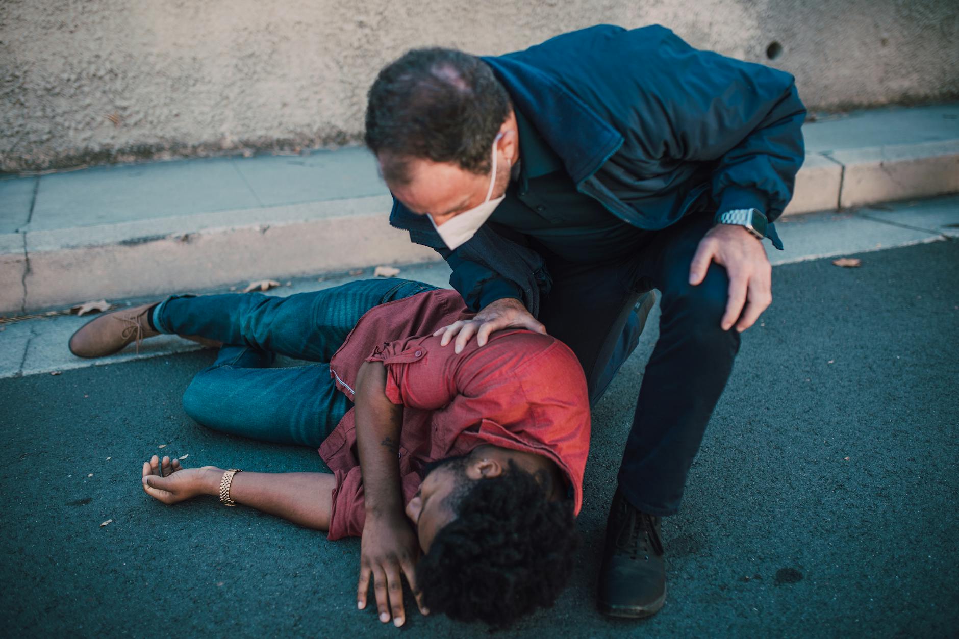 Immediate actions to take at the scene