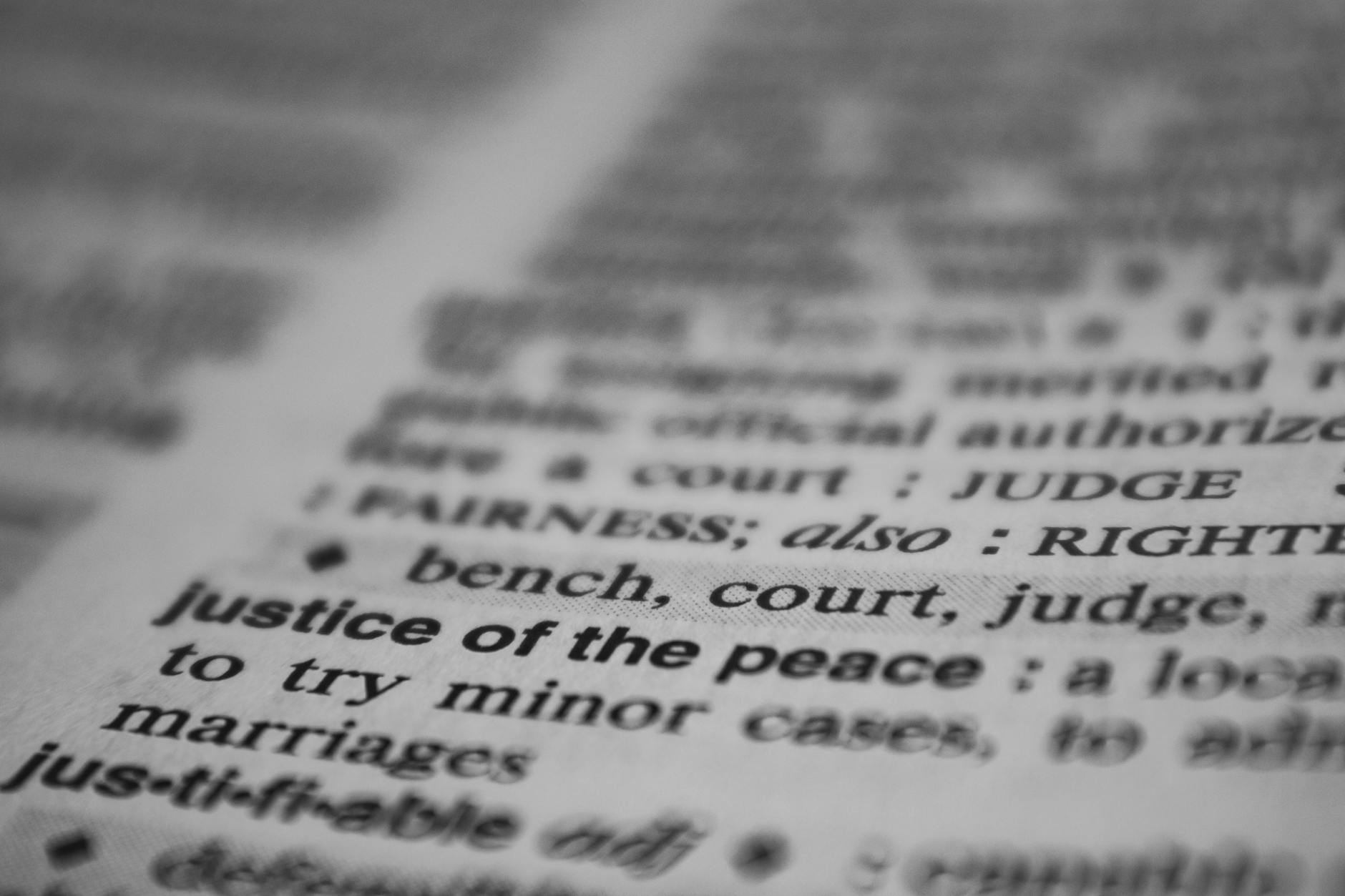 Legal consequences and definitions