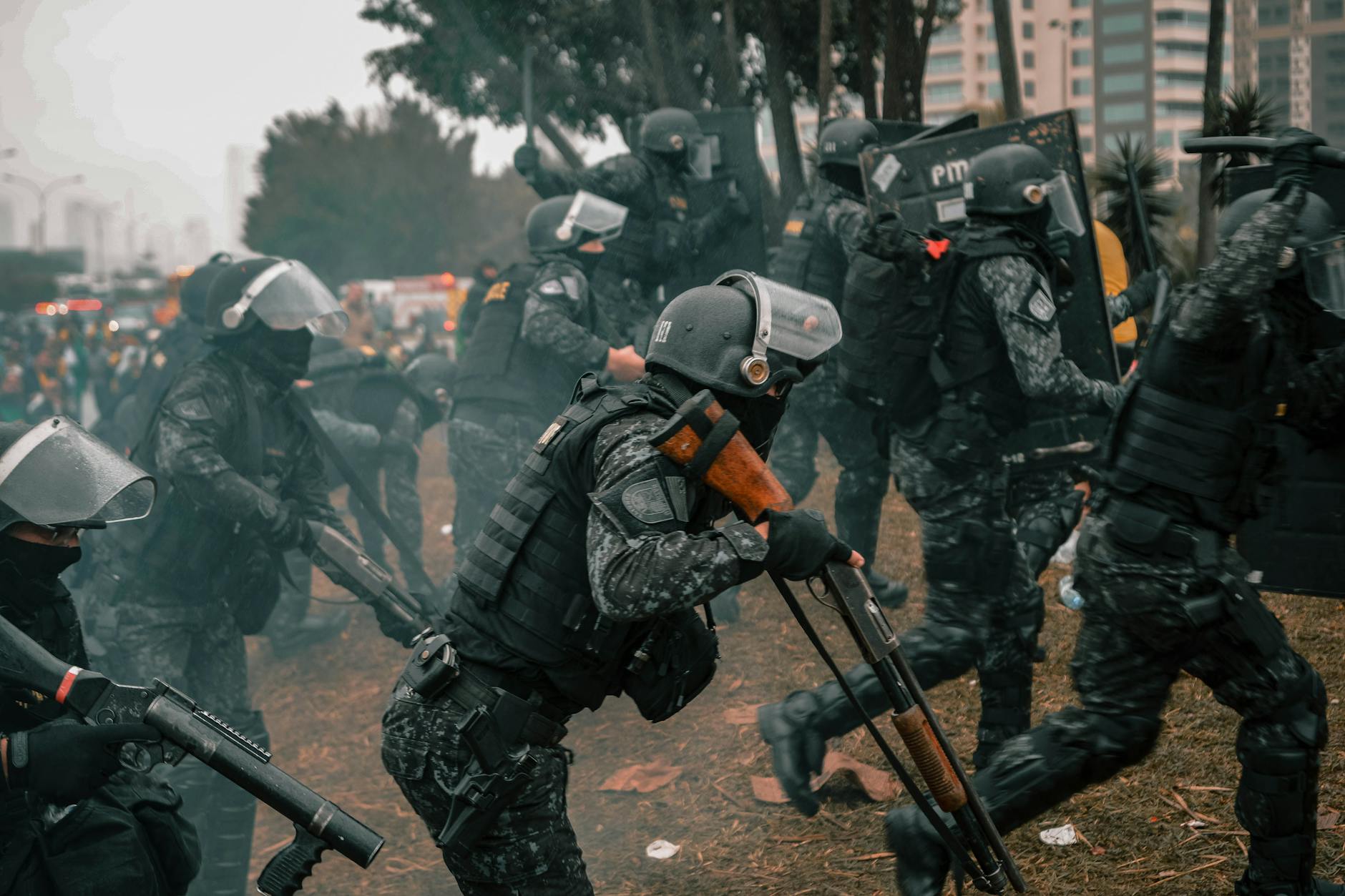 Understanding Police Authority in Crowd Control
