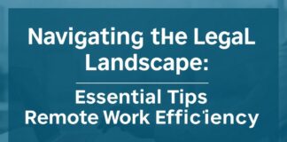 Navigating the Legal Landscape: Essential Tips for Remote Work Productivity Navigating the Legal Landscape: Essential Tips for Remote Work Efficiency