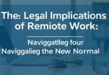 The Legal Implications of Remote Work: Navigating the New Normal The Legal Implications of Remote Work: Navigating the New Normal
