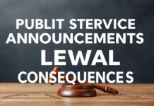 Understanding Public Service Announcements and Legal Implications Understanding Public Service Announcements and Legal Consequences