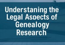 Understanding the Legal Aspects of Genealogy Research Understanding the Legal Aspects of Genealogy Research