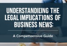 Understanding the Legal Implications of Business News: A Comprehensive Guide Understanding the Legal Implications of Business News: A Comprehensive Guide
