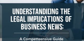 Understanding the Legal Implications of Business News: A Comprehensive Guide Understanding the Legal Implications of Business News: A Comprehensive Guide
