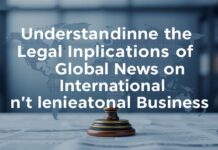 Understanding the Legal Implications of Global News on International Business Understanding the Legal Implications of Global News on International Business