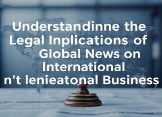 Understanding the Legal Implications of Global News on International Business Understanding the Legal Implications of Global News on International Business