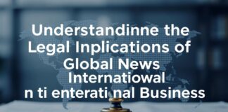 Understanding the Legal Implications of Global News on International Business Understanding the Legal Implications of Global News on International Business