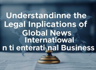 Understanding the Legal Implications of Global News on International Business Understanding the Legal Implications of Global News on International Business