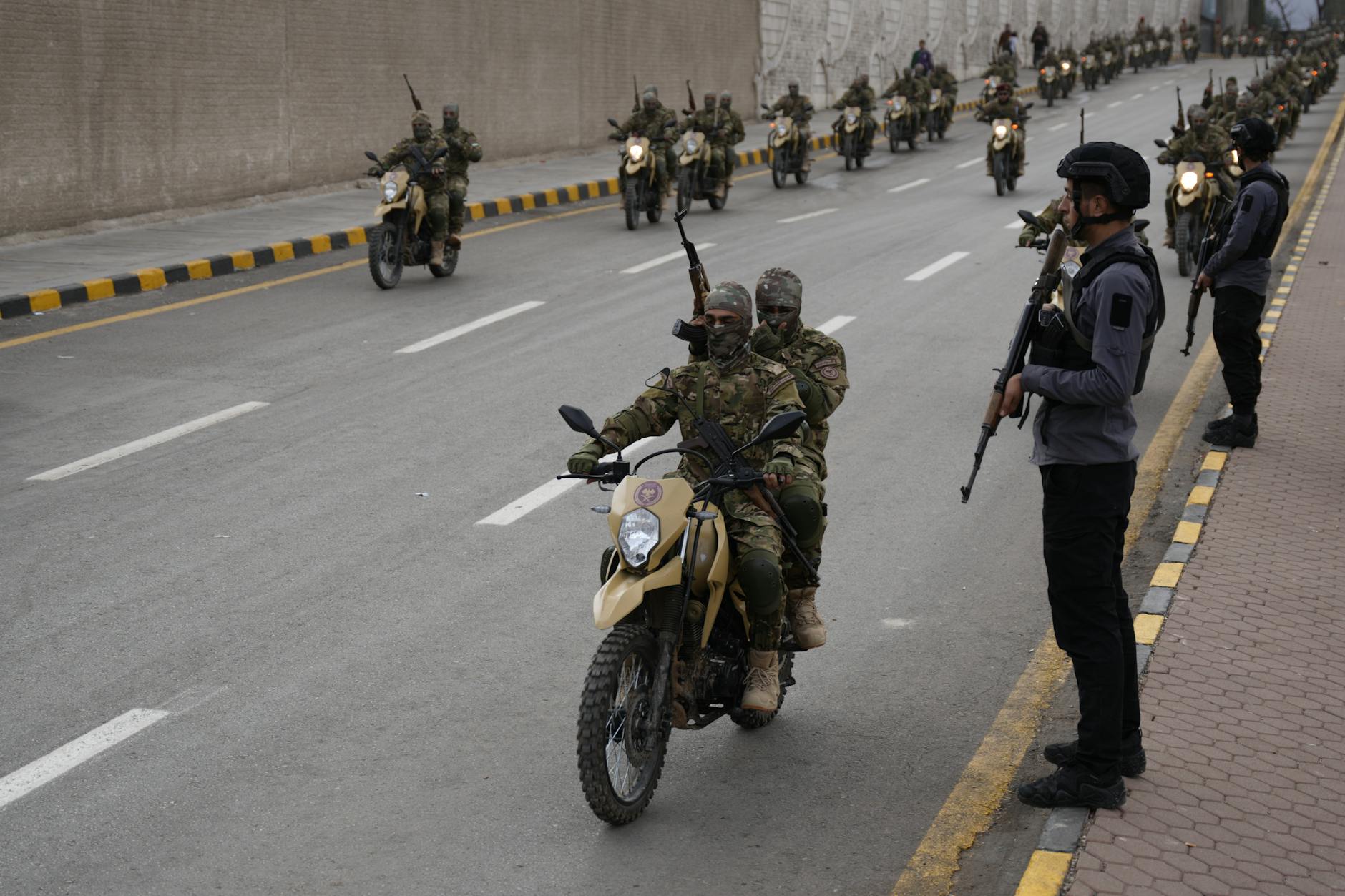 Increased Visibility and Presence of Armed Guards Noted
